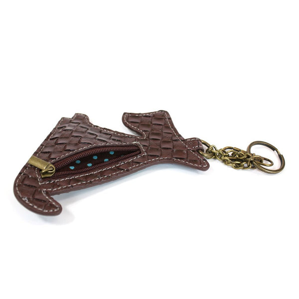 Chala Coin Purse / Key Fob (Schnauzer)