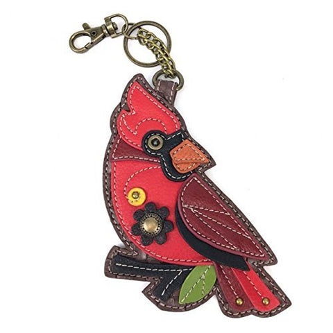 Chala Coin Purse / Key Fob (Cardinal)