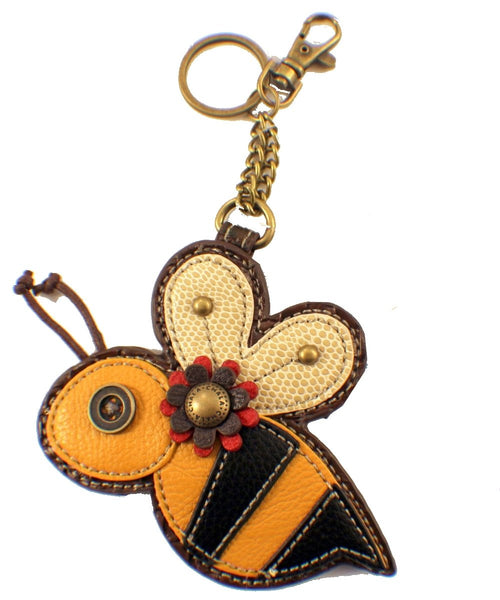 Chala Coin Purse - Key Fob - BUSY BUMBLEBEE