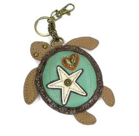 Chala Coin Purse - Key Fob - SEA TURTLE