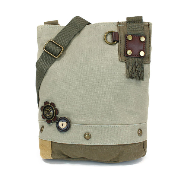 Chala Patch Crossbody Bag (6 colors option) + Detachable Metal Keychain (Dragonf - Animal-Bags.com