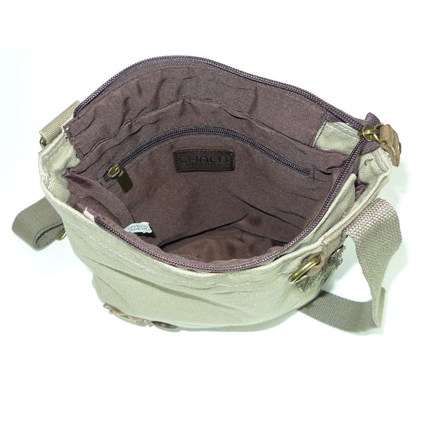 Chala Patch Crossbody Bag+ Coin Purse (Blue Whale) - Animal-Bags.com